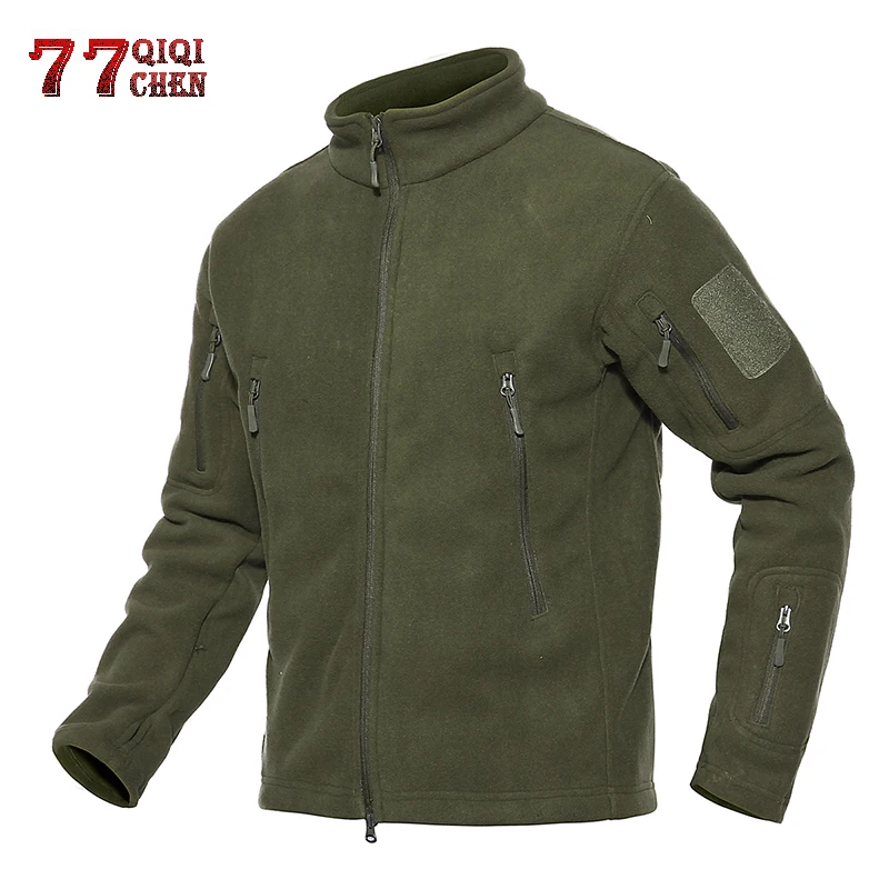 QIQICHEN Winter Fleece Military Tactical Jacket Men Soft Shell Thermal Thicken Army Jacket Many Pockets Archon Smart casual Coat
QIQICHEN Winter Fleece Military Tactical Jacket Men Soft Shell Thermal Thicken Army Jacket Many Pockets Archon Smart casual Coat