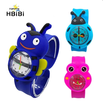 Fashion 4 mixed style cartoon bee frog Watch Children kids Watches Slap Silicone Quartz WristWatch for Boys Girls gift hot Sale
Fashion 4 mixed style cartoon bee frog Watch Children kids Watches Slap Silicone Quartz WristWatch for Boys Girls gift hot Sale