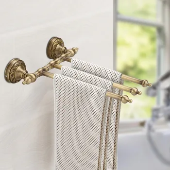 3-4 Arms Towel Holder Rack Active Bar Pants Hanger Bathroom Wall Shelf Bathroom Accessories
3-4 Arms Towel Holder Rack Active Bar Pants Hanger Bathroom Wall Shelf Bathroom Accessories