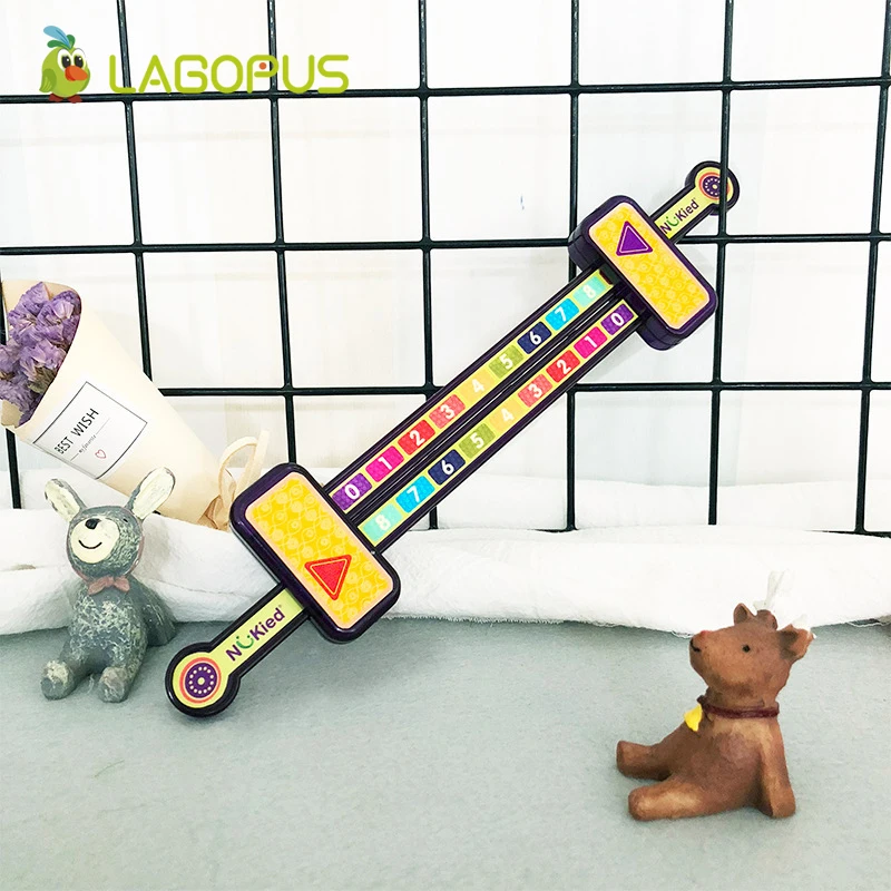 lagopus Montessori Math Toy Digital Resolving Ruler Puzzle Toys for Children Educational Learning Toy Christmas Gift for Kids
lagopus Montessori Math Toy Digital Resolving Ruler Puzzle Toys for Children Educational Learning Toy Christmas Gift for Kids
