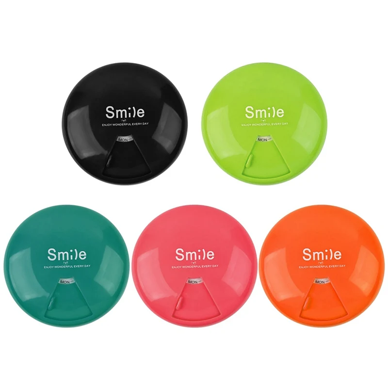 Round Plastic 7-square Rotation for One Week Using the Storage Kit for Outdoor Home Storage Pill candy
Round Plastic 7-square Rotation for One Week Using the Storage Kit for Outdoor Home Storage Pill candy
