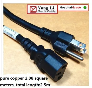 UL/CSA 3pcs/lot American/USA Standard Electric Plug Extension Power Cord Line Wire Cable Home Appliance Equipments Wholesale
UL/CSA 3pcs/lot American/USA Standard Electric Plug Extension Power Cord Line Wire Cable Home Appliance Equipments Wholesale