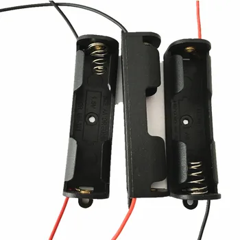 1X AA 1.5V battery holder/ battery cell/battery case UL1007 150mm wire 1 screw hole of each direction ,150pcs/lot
1X AA 1.5V battery holder/ battery cell/battery case UL1007 150mm wire 1 screw hole of each direction ,150pcs/lot