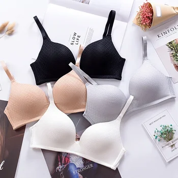 Sexy Lingerie Bra Women 2018 Push Up Bra Bralette Wireless Breathable Solid Bras for Women Black White Grey 3/4Cup Underwear
Sexy Lingerie Bra Women 2018 Push Up Bra Bralette Wireless Breathable Solid Bras for Women Black White Grey 3/4Cup Underwear