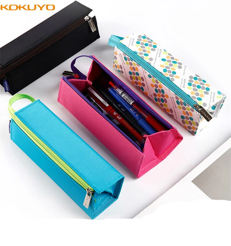 Japan KOKUYO Square Pencil Bag For School Boy/Girl Creative Design Portable Canvas Storage Tools Large Capacity Student Supplies
Japan KOKUYO Square Pencil Bag For School Boy/Girl Creative Design Portable Canvas Storage Tools Large Capacity Student Supplies