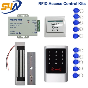 Touch screen Metal access control keypad work with Magnetic lock for wooden door
Touch screen Metal access control keypad work with Magnetic lock for wooden door