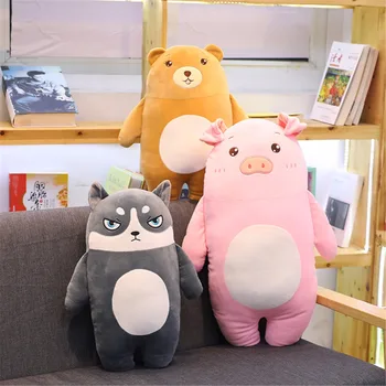 50/70CM Giant Animal Pig&Bear&Husky Soft Pillow Baby Lovely Dog Cartoon Creative Animal Plush Dolls Kids Girl's Christmas Gifts
50/70CM Giant Animal Pig&Bear&Husky Soft Pillow Baby Lovely Dog Cartoon Creative Animal Plush Dolls Kids Girl's Christmas Gifts