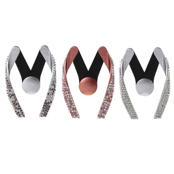 Crystal Rhinestone Car Mobile Phone Holder Air Vent Mount Diamond ABS Phone Stand Holder Adjustable For iPhone Android GPS C
Crystal Rhinestone Car Mobile Phone Holder Air Vent Mount Diamond ABS Phone Stand Holder Adjustable For iPhone Android GPS C