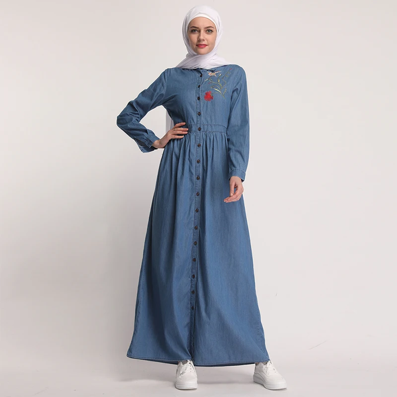 Denim Kaftan Abaya Dubai Islam Cardigan Hijab Muslim Dress Abayas For Women Qatar UAE Oman Caftan Robe Turkish Islamic Clothing
Denim Kaftan Abaya Dubai Islam Cardigan Hijab Muslim Dress Abayas For Women Qatar UAE Oman Caftan Robe Turkish Islamic Clothing