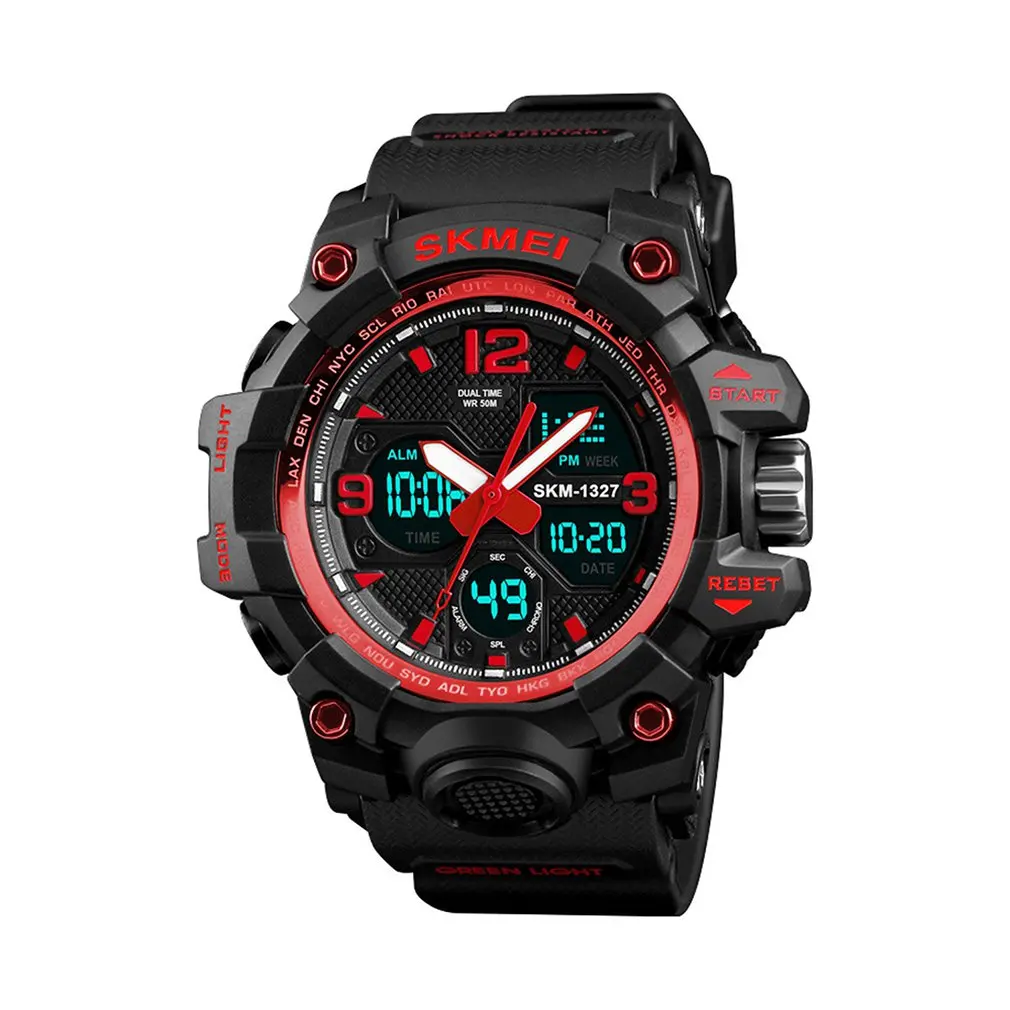 

SKMEI G Style Fashion Digital-Watch Mens Sports Watches Army Military Wristwatch Erkek Saat Shock Resist Clock Quartz Watch HOT