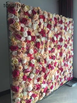 10pcs/lot Artificial silk rose peony 3D flower wall wedding backdrop decoration flower runner wedding stage decoration TONGFENG
10pcs/lot Artificial silk rose peony 3D flower wall wedding backdrop decoration flower runner wedding stage decoration TONGFENG