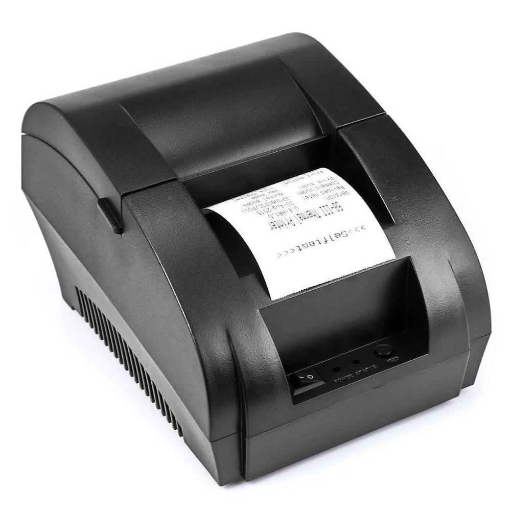ZJiang 5890K USB Port 58mm thermal Receipt pirnter low noise POS printer commercial retail POS systems ZJ-5890K Free Shipping
ZJiang 5890K USB Port 58mm thermal Receipt pirnter low noise POS printer commercial retail POS systems ZJ-5890K Free Shipping