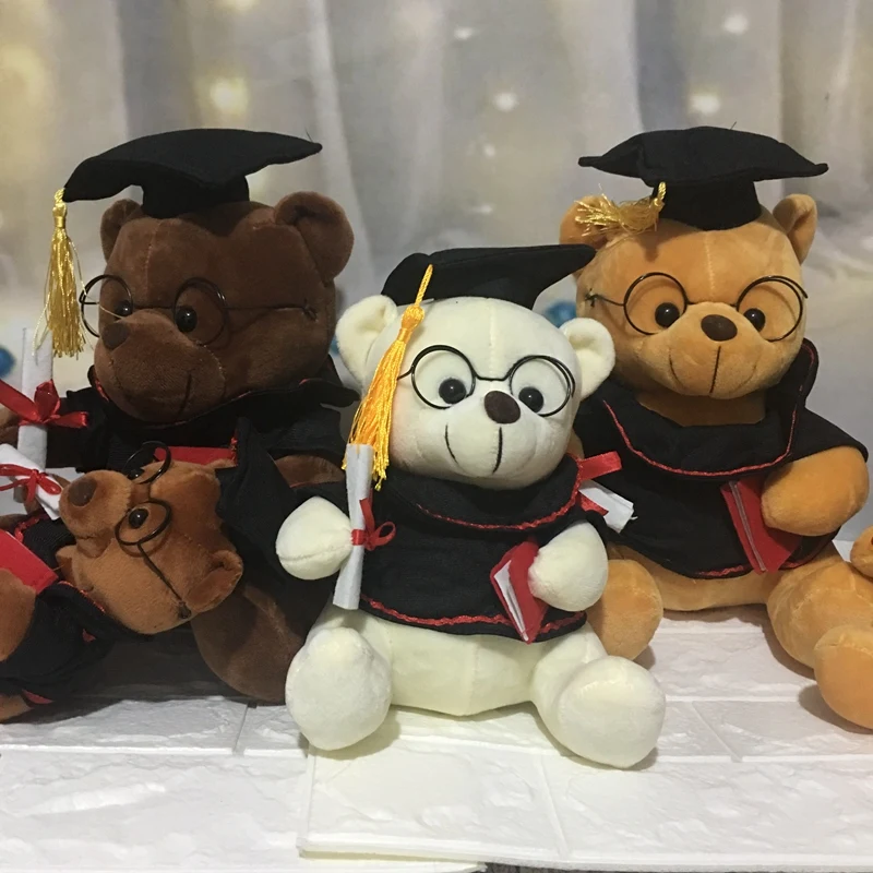 1pc 18cm Cute Teddy Bear Plush Animals Toys Stuffed Plush Dr. Bear Toys Christmas Gifts Kids Girls Graduation Gifts
1pc 18cm Cute Teddy Bear Plush Animals Toys Stuffed Plush Dr. Bear Toys Christmas Gifts Kids Girls Graduation Gifts