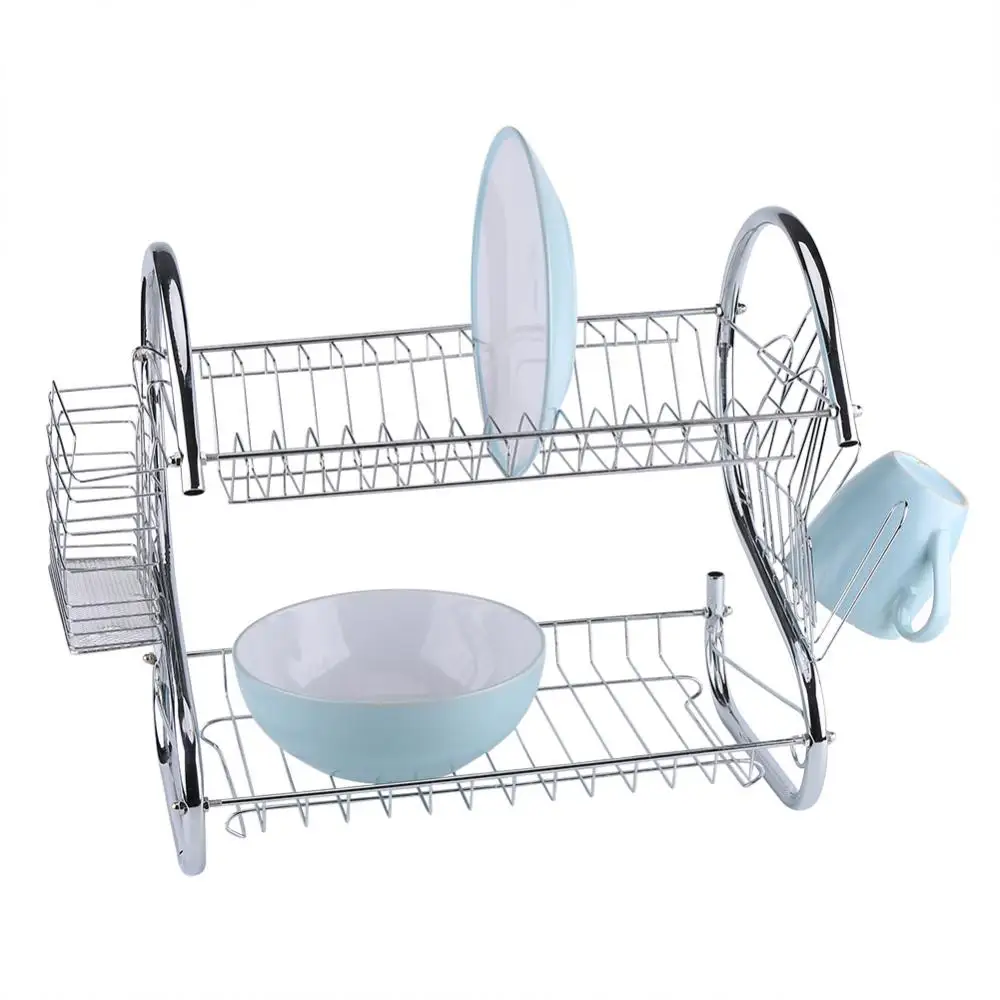 New Design 2 Tiers Home Kitchen Dish Plate storage rack Bowl Cup Drying Rack Drainer Holder Organizer storage rack
New Design 2 Tiers Home Kitchen Dish Plate storage rack Bowl Cup Drying Rack Drainer Holder Organizer storage rack