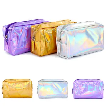 Laser Purse Pencil Case Cosmetics Makeup Bag Holographic Travel Organizer Bag For Women
Laser Purse Pencil Case Cosmetics Makeup Bag Holographic Travel Organizer Bag For Women