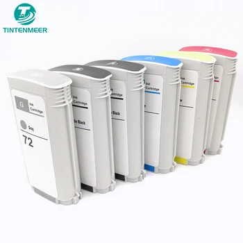 TINTENMEER replacement 72 ink cartridge full 130ml compatible for hp T610 T620 T770 T790 T795 T2300 T1300 T1200 printer
TINTENMEER replacement 72 ink cartridge full 130ml compatible for hp T610 T620 T770 T790 T795 T2300 T1300 T1200 printer