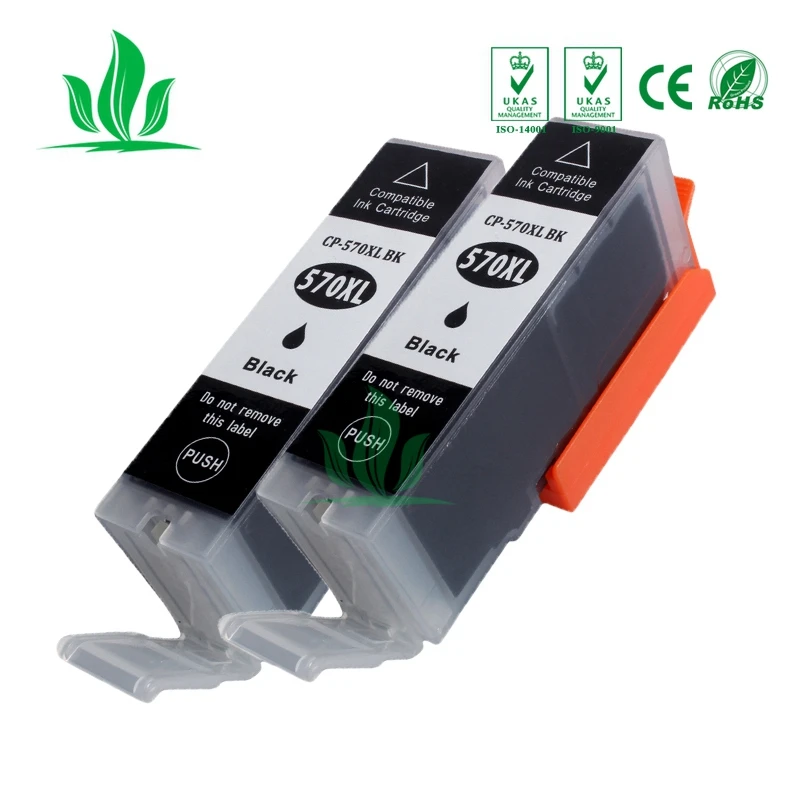 2 PK PGI570 Ink Cartridge Compatible For PIXMA MG7750/MG7751/MG7752/MG7753/MG6850/MG6851/MG6852/MG6853/MG5750/MG5751/MG5752
2 PK PGI570 Ink Cartridge Compatible For PIXMA MG7750/MG7751/MG7752/MG7753/MG6850/MG6851/MG6852/MG6853/MG5750/MG5751/MG5752