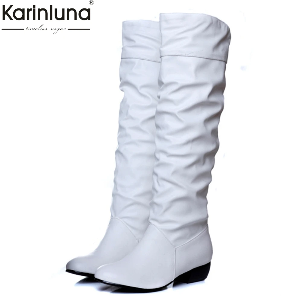 KARINLUNA Large Size 34-43 Dropship boots Women Shoes Woman riding Boots Fashion Warm PLUSH Winter knee-high Boots Woman Shoes
KARINLUNA Large Size 34-43 Dropship boots Women Shoes Woman riding Boots Fashion Warm PLUSH Winter knee-high Boots Woman Shoes