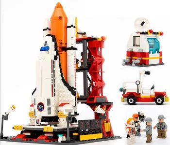 679pcs Assembling building blocks space shuttle rocket launch center aerospace model children's toys compatible all brand Toys
679pcs Assembling building blocks space shuttle rocket launch center aerospace model children's toys compatible all brand Toys