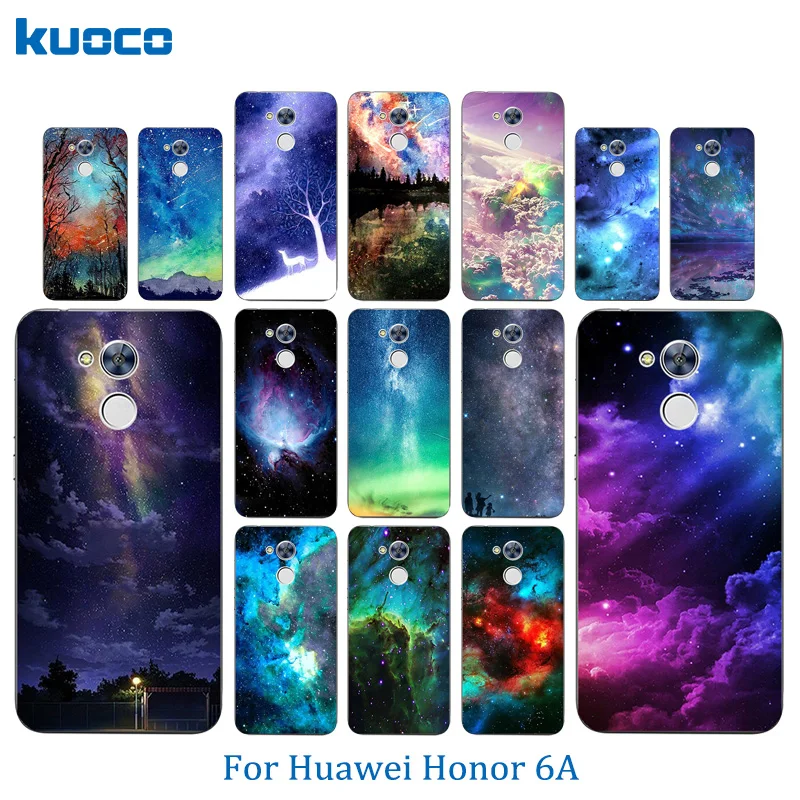 Чехлы для телефонов Huawei Honor 6A задняя крышка 5 0 дюйма 6 A мягкий силиконовый чехол из