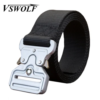 Fashion Nylon Belt 135 Long Ceinture Outdoor Military Tactical Belt Canvas Waist Strap Silver Metal Buckle Camo Men Trendy Belt
Fashion Nylon Belt 135 Long Ceinture Outdoor Military Tactical Belt Canvas Waist Strap Silver Metal Buckle Camo Men Trendy Belt
