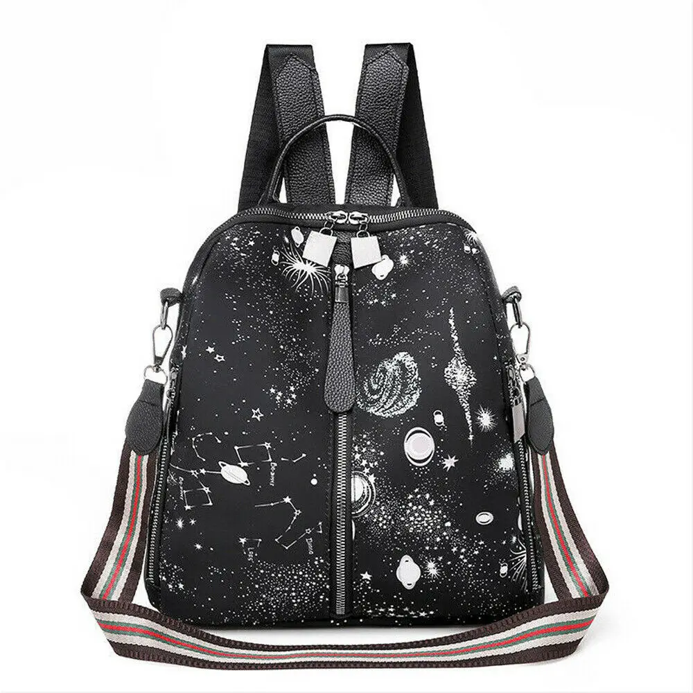 Women’s PU Leather Zipper Backpack Anti-Theft Rucksack School Travel Black Suit Any Clothing Shoulder Bag
Women’s PU Leather Zipper Backpack Anti-Theft Rucksack School Travel Black Suit Any Clothing Shoulder Bag