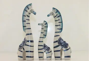 3pcs/set Crafts Family figurines Zebra Ornaments Wedding Gifts Creative Home Decorations Accessories E695
3pcs/set Crafts Family figurines Zebra Ornaments Wedding Gifts Creative Home Decorations Accessories E695