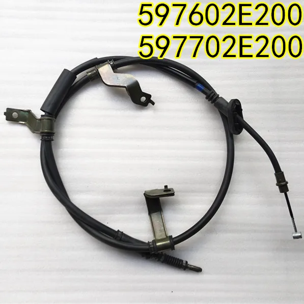 2 шт. тормозной трос заднего левого хода для hyundai Tucson 2005-2009 2WD 4WD 597602E200 597702E200 597602E500