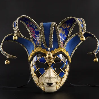 Unisex Costume Venecian Mask Mysterious Jester Masquerade Masks Carnival Halloween Mask Party Supplies Prom Drama Cosplay Masker
Unisex Costume Venecian Mask Mysterious Jester Masquerade Masks Carnival Halloween Mask Party Supplies Prom Drama Cosplay Masker