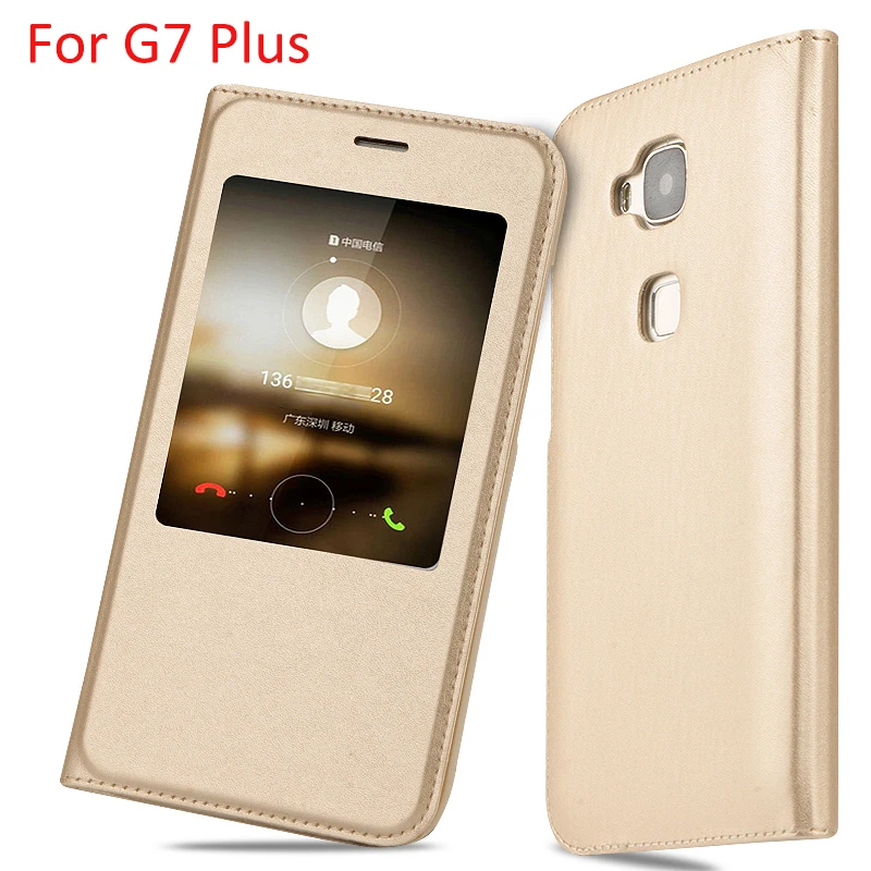 For Huawei G7 Plus View Windows PU Leather Flip Case For Huawei G8 GX8 Stand Cover
For Huawei G7 Plus View Windows PU Leather Flip Case For Huawei G8 GX8 Stand Cover