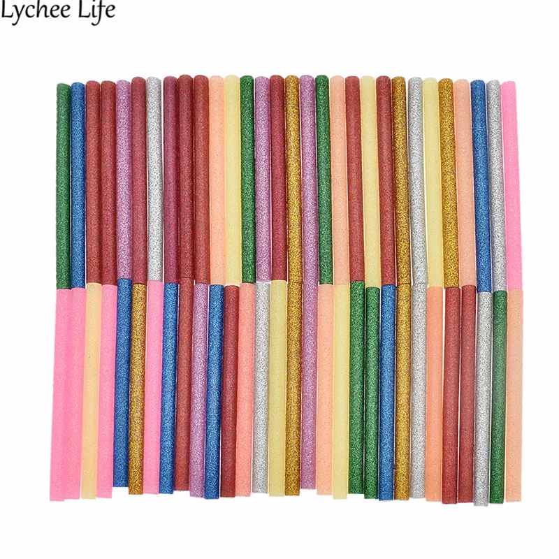 Lychee 60pcs Colorful Hot Melt Glue Gun Mini for 7mm Sticks DIY Hand Repair Accessories Adhesive Sealing Wax Sticks
Lychee 60pcs Colorful Hot Melt Glue Gun Mini for 7mm Sticks DIY Hand Repair Accessories Adhesive Sealing Wax Sticks