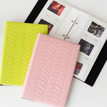 Leaf Pattern Photo Album Large Capacity Loose-Leaf Insert Polaroid Album Name Card Book 4 Inch Album
Leaf Pattern Photo Album Large Capacity Loose-Leaf Insert Polaroid Album Name Card Book 4 Inch Album