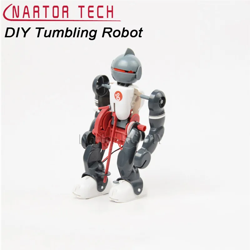 DIY Tumbling Robot Science Kits Robot Toy Experiment Kit Assembling Assembly Toy Kit Creative Educational Toy For Kids Children
DIY Tumbling Robot Science Kits Robot Toy Experiment Kit Assembling Assembly Toy Kit Creative Educational Toy For Kids Children