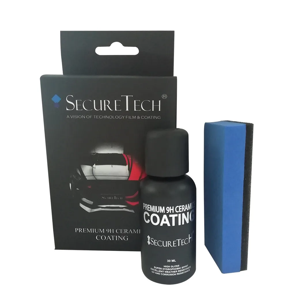 30ML Upgraded Ceramic Coat 9H Car Polish Liquid Crystal Set High Density Car Super Hydrophobic GLass Coating Kit
30ML Upgraded Ceramic Coat 9H Car Polish Liquid Crystal Set High Density Car Super Hydrophobic GLass Coating Kit