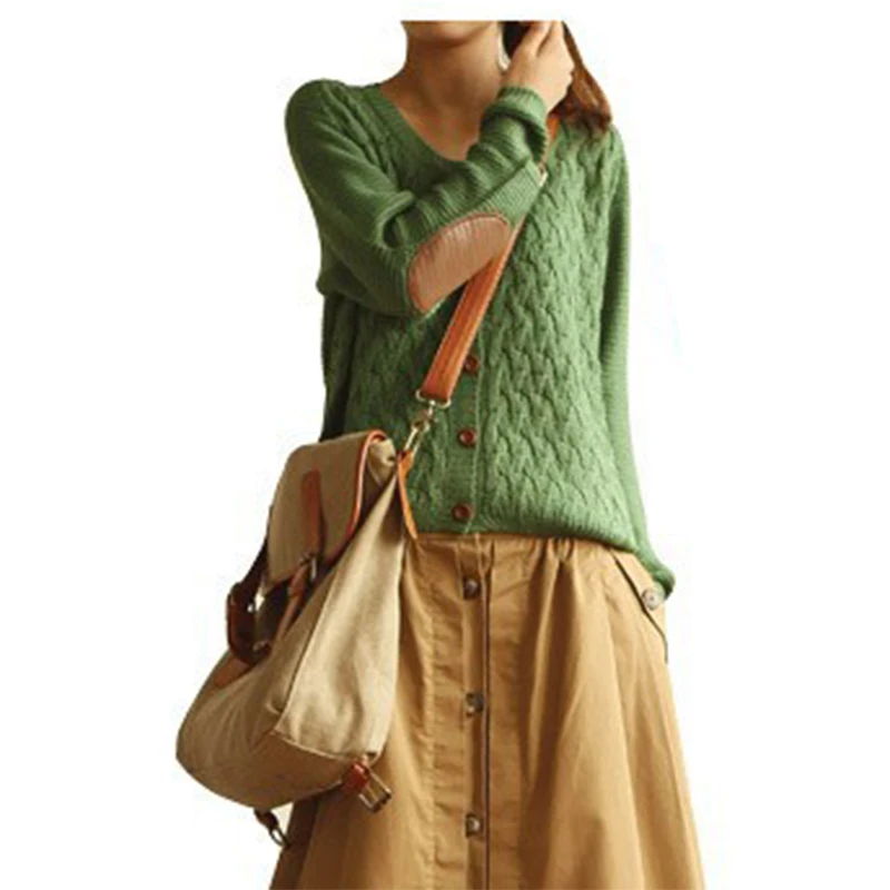 New Autumn Winter Cardigan Women Elbow Patch Jumper Jacket Big Yards Thick Sweater Coat Loose Retro Pull Femme Vestidos LXJ093
New Autumn Winter Cardigan Women Elbow Patch Jumper Jacket Big Yards Thick Sweater Coat Loose Retro Pull Femme Vestidos LXJ093