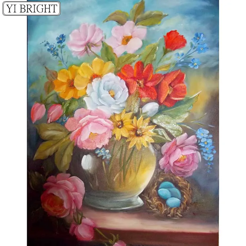 5D DIY Full Square Diamond Painting Cross Stitch Various flowers 3D Diamond Embroidery Rhinestone Mosaic Home Decoration
5D DIY Full Square Diamond Painting Cross Stitch Various flowers 3D Diamond Embroidery Rhinestone Mosaic Home Decoration