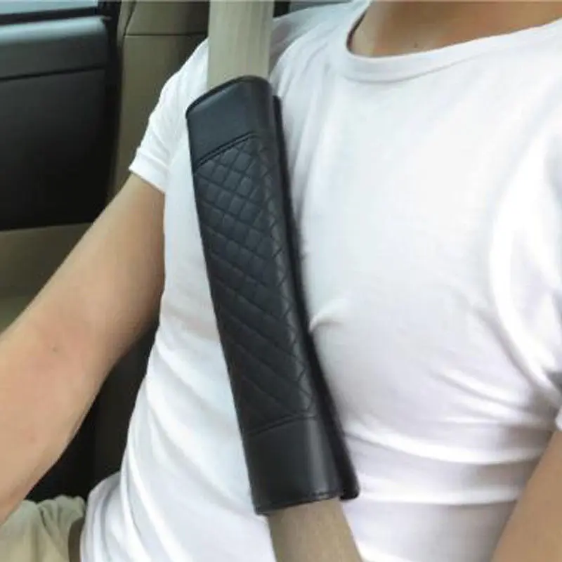 Soft PU Leather Car Safety Seat Belt Shoulder Pads Cover Auto Cushion Harness Padding for peugeot 206 passat b6 golf 4 5 6 cruze
Soft PU Leather Car Safety Seat Belt Shoulder Pads Cover Auto Cushion Harness Padding for peugeot 206 passat b6 golf 4 5 6 cruze