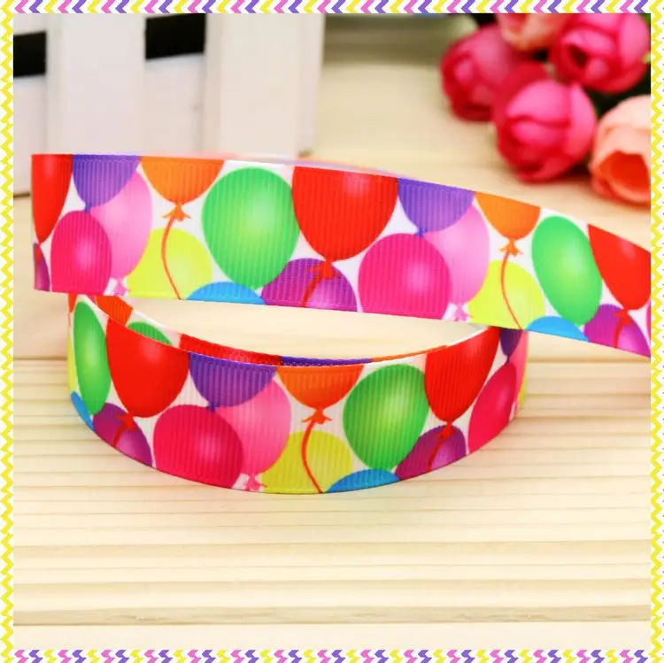 DHK 7/8'' 5yards balloon printed grosgrain ribbon headwear hair bow diy party decoration OEM Wholesale 22mm C964
DHK 7/8'' 5yards balloon printed grosgrain ribbon headwear hair bow diy party decoration OEM Wholesale 22mm C964