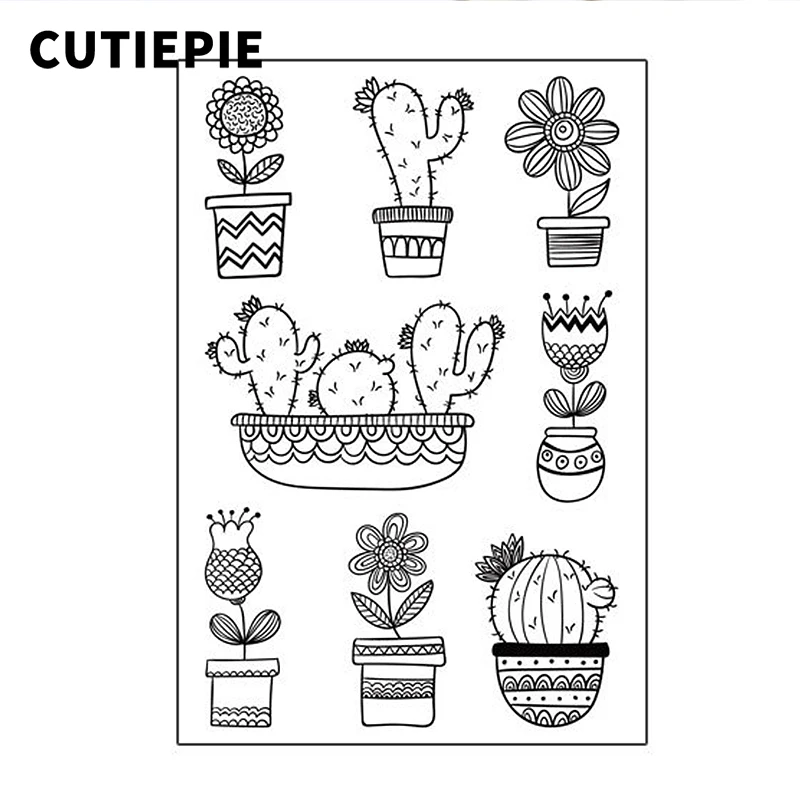 Line Drawing Cactus Transparent Clear Stamps for Scrapbooking DIY Silicone Seal Photo Album Embossing Folder Paper Decor Crafts
Line Drawing Cactus Transparent Clear Stamps for Scrapbooking DIY Silicone Seal Photo Album Embossing Folder Paper Decor Crafts