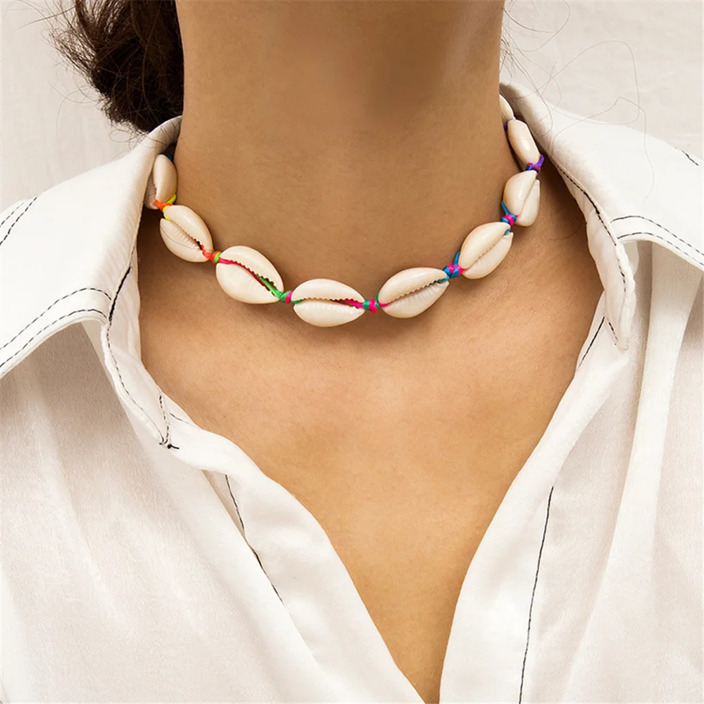 Korea Pearls Choker Necklace for Women Boho Double Layer Irregular Tassel Beads Chain Colares 2019
Korea Pearls Choker Necklace for Women Boho Double Layer Irregular Tassel Beads Chain Colares 2019