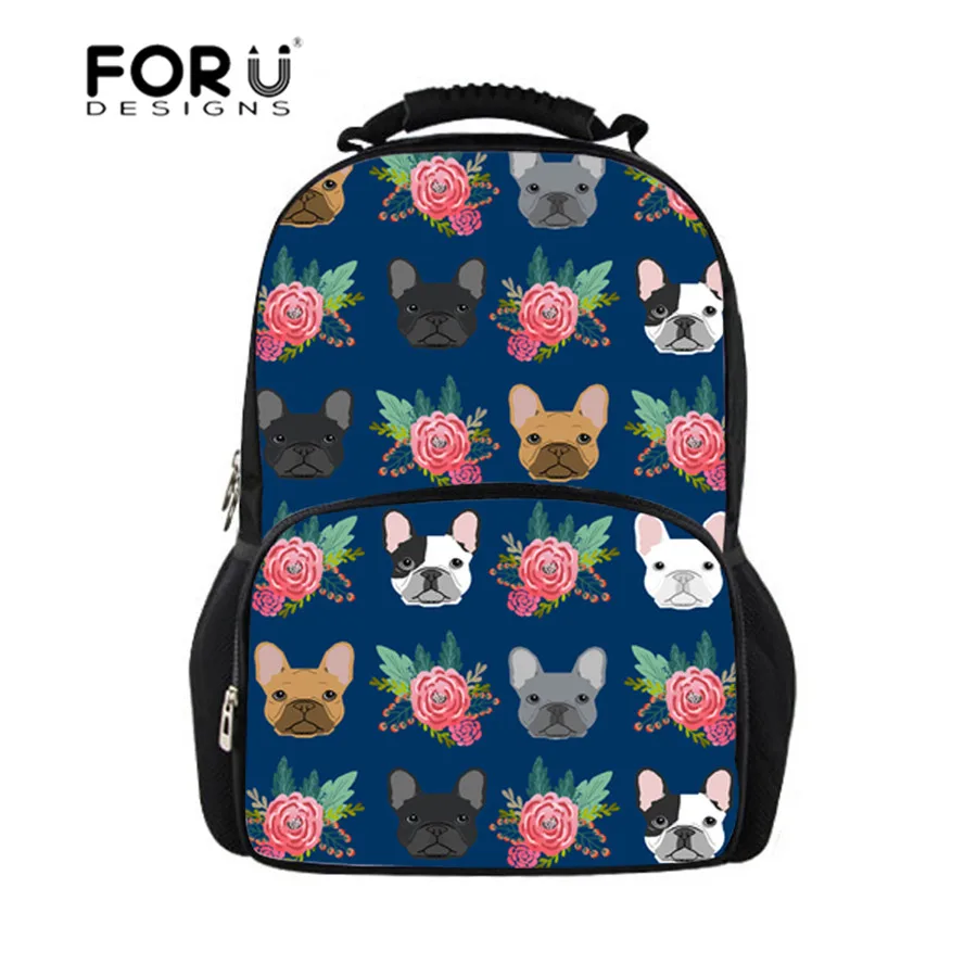 FORUDESIGNS Casual Women's Backpack French Bulldog Printing Kid Girls School Backpacks Teenager Rucksack Travel Mochila Feminina
FORUDESIGNS Casual Women's Backpack French Bulldog Printing Kid Girls School Backpacks Teenager Rucksack Travel Mochila Feminina