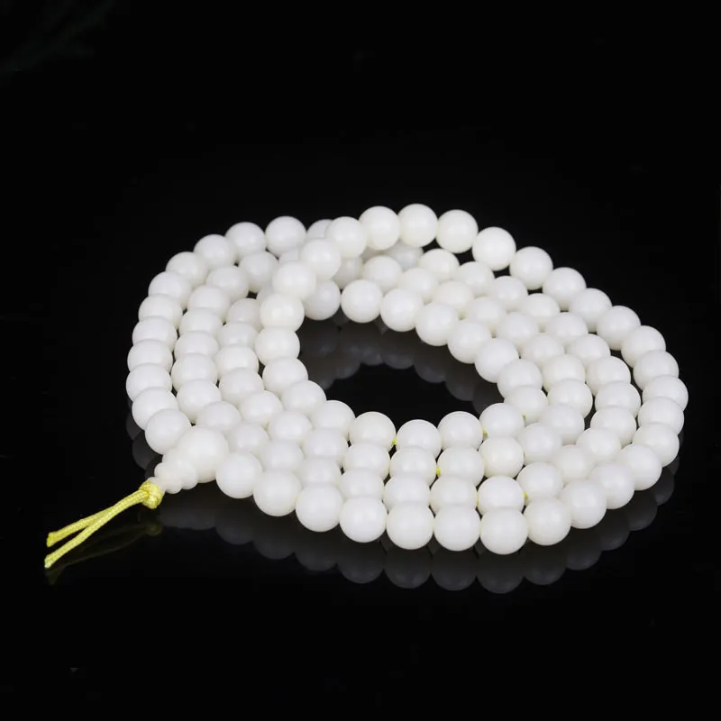 BRO662 Natural White Bodhi Round Beads Buddhist 108PCS Meditation Prayer Mala Talipot Palm Bodhi Seeds
BRO662 Natural White Bodhi Round Beads Buddhist 108PCS Meditation Prayer Mala Talipot Palm Bodhi Seeds