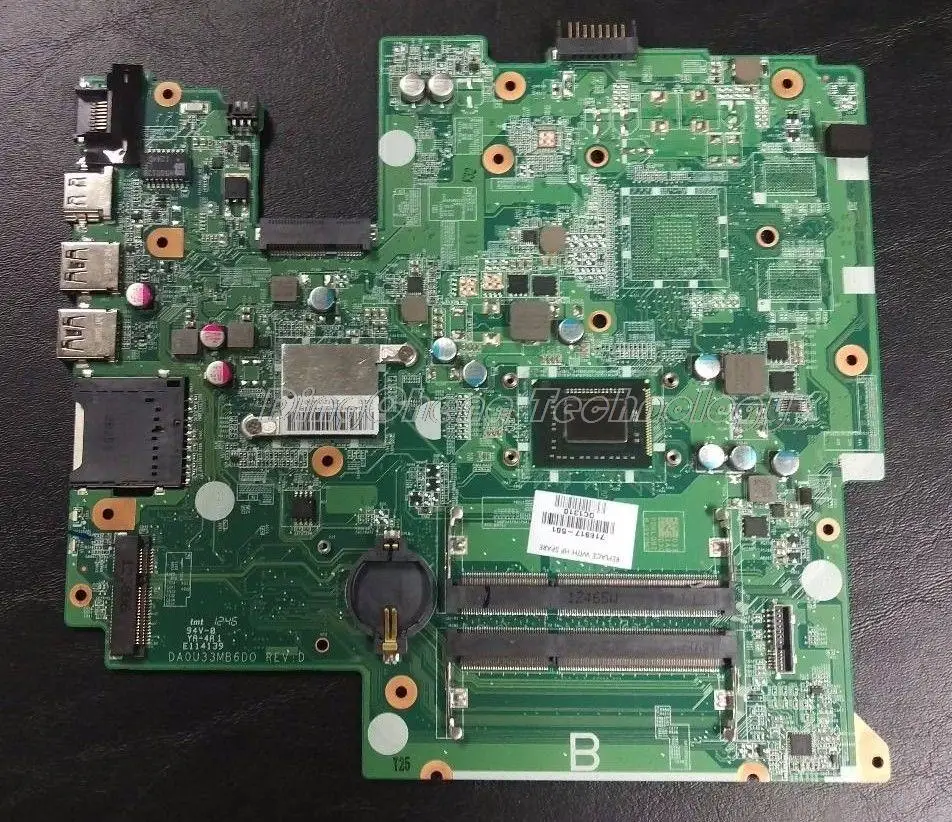 Laptop Motherboard For hp Pavilion 14 718917-501 for intel i3-2375M cpu with integrated graphics card
Laptop Motherboard For hp Pavilion 14 718917-501 for intel i3-2375M cpu with integrated graphics card