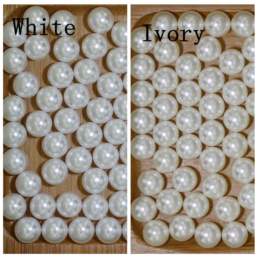 No Hole Round Pearls 1.5-14mm Different Quantities White/Ivory To Choose Imitation Pearl Craft Art DIY Bead Nail Art Decorations
No Hole Round Pearls 1.5-14mm Different Quantities White/Ivory To Choose Imitation Pearl Craft Art DIY Bead Nail Art Decorations