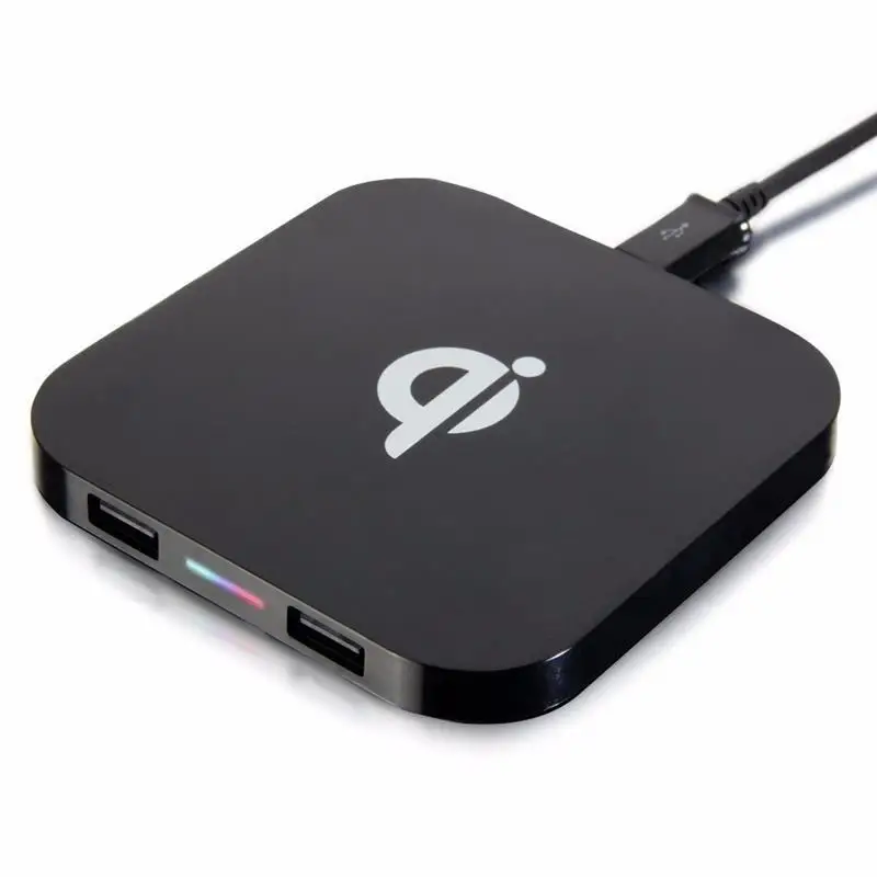 QI Wireless Charging Charger Pad with 2 USB Port for Samsung Galaxy S7 S6 Nexus 4 5 6 Nokia Lumia 950 xl Lumia 950 LG iPhone 6
QI Wireless Charging Charger Pad with 2 USB Port for Samsung Galaxy S7 S6 Nexus 4 5 6 Nokia Lumia 950 xl Lumia 950 LG iPhone 6