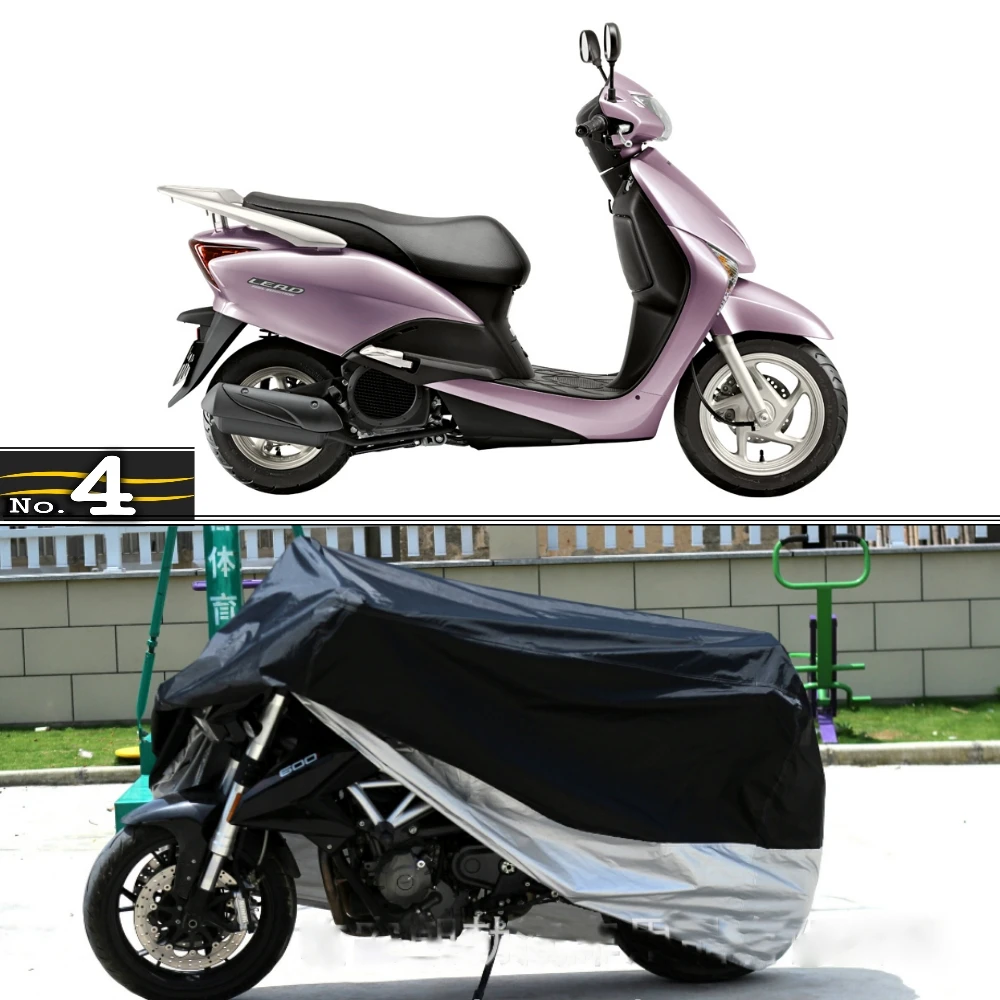 MotorCycle Cover For Honda Lead WaterProof UV / Sun / Dust / Rain Protector Cover Made of Polyester Taffeta
MotorCycle Cover For Honda Lead WaterProof UV / Sun / Dust / Rain Protector Cover Made of Polyester Taffeta