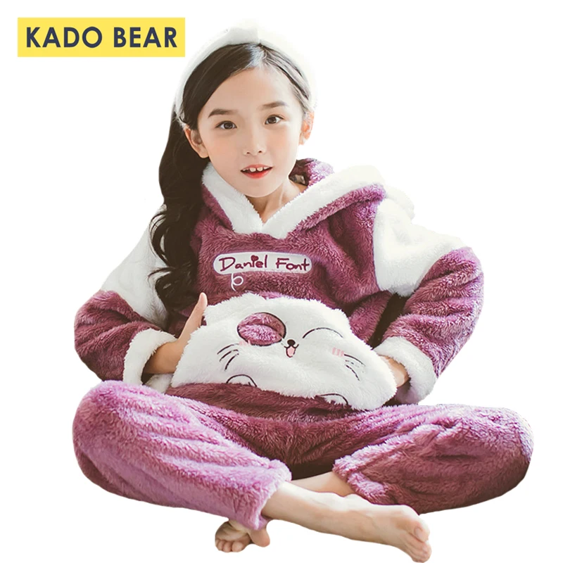 Kids Flannel Pajamas Set Children Coral Velvet Pyjamas Girls Fleece Sleepwear Baby Girl Pijamas Clothing Set Winter Clothes 2pcs
Kids Flannel Pajamas Set Children Coral Velvet Pyjamas Girls Fleece Sleepwear Baby Girl Pijamas Clothing Set Winter Clothes 2pcs
