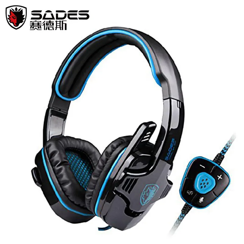 SADES SA-901 USB audifonos Gaming Headset 7.1 Surround Sound Best casque gamer headphone Earphone with Mic for PC Computer Gamer
SADES SA-901 USB audifonos Gaming Headset 7.1 Surround Sound Best casque gamer headphone Earphone with Mic for PC Computer Gamer