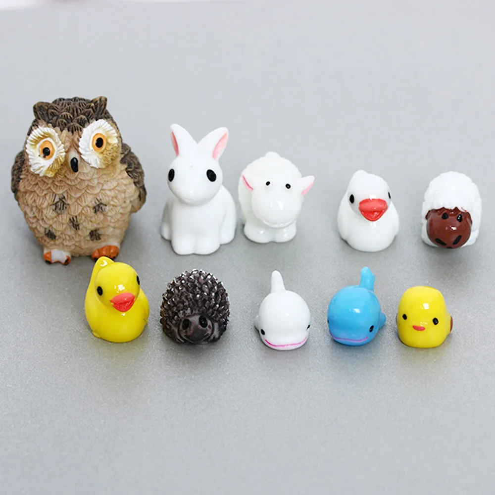 5pcs/set Cute Kawaii Mini Animals Garden Ornament Miniature Figurine Plant Pots Fairy Dollhouse Decor DIY Craft Home Accessories
5pcs/set Cute Kawaii Mini Animals Garden Ornament Miniature Figurine Plant Pots Fairy Dollhouse Decor DIY Craft Home Accessories