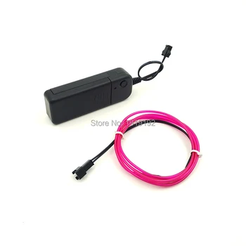 DC3V 2.3mm Flexible 1Meter Blue EL Wire Rope Tube Neon Cold Light for making Glow Car Party Decoration and diy Costumes
DC3V 2.3mm Flexible 1Meter Blue EL Wire Rope Tube Neon Cold Light for making Glow Car Party Decoration and diy Costumes